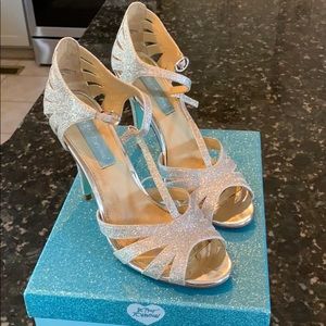 Silver heels